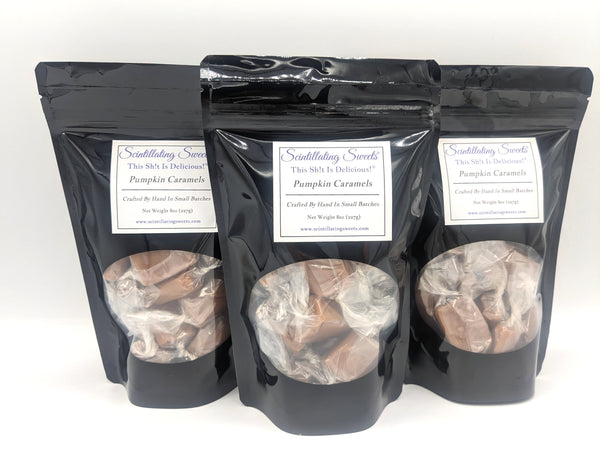 Pumpkin Caramels *1/2 Pound Bag*