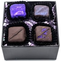 Chocolate Covered Caramel Gift Box (4 Count)